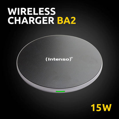 Cordless Charger Intenso 7410520 White Black Black/Silver
