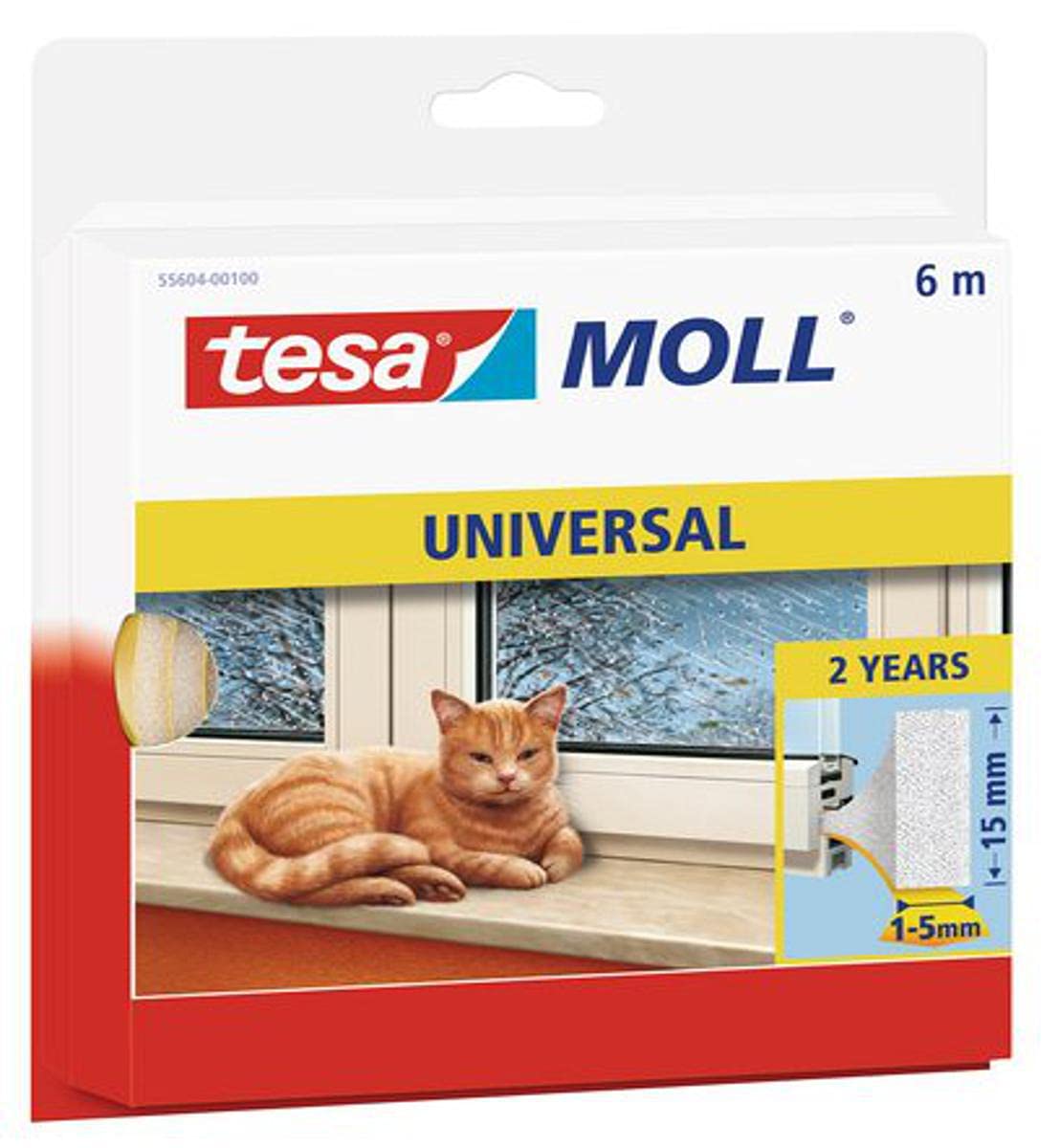 tesa tesamoll® Universal Schaumstoff Fenster-Dicht