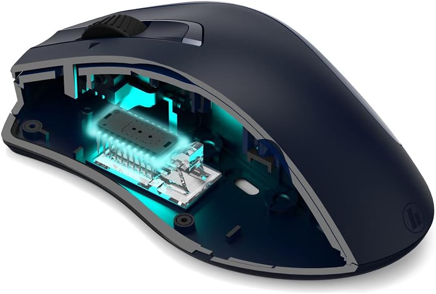 hama MW-900 V2 Maus kabellos blau