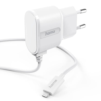 hama Ladekabel mit Adapter weiB 1,0 m, 5 Watt