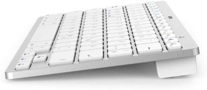 hama KEY4ALL X510 Tastatur kabellos silber