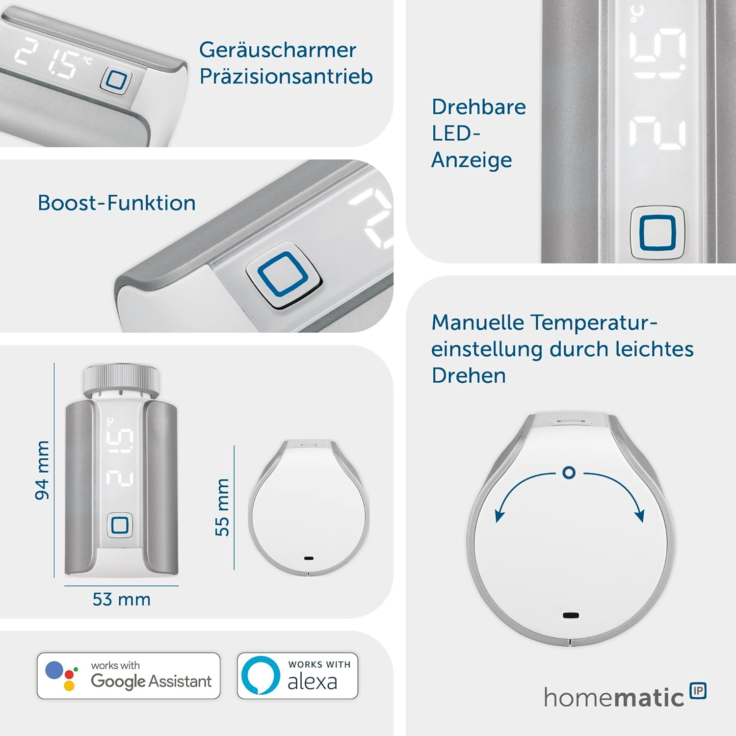 Homematic IP Evo Heizkorperthermostat
