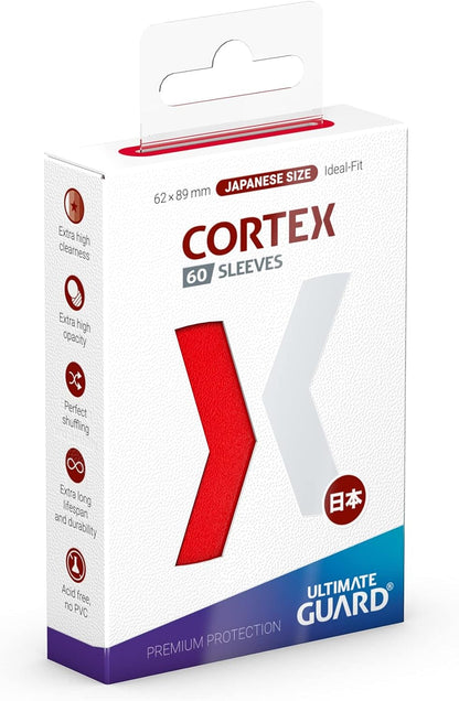 Ultimate Guard Cortex Sleeves (60) - Japanese Size - Glossy