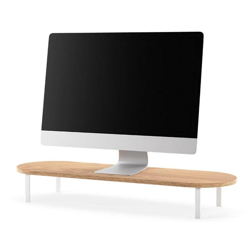 WOODCESSORIES Monitorstander Single Eiche
