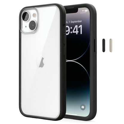 WOODCESSORIES Clear Case Handy-Cover fur Apple iPh