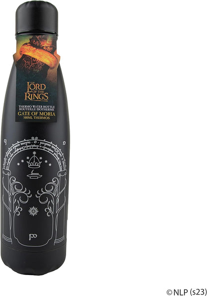 Cinereplicas The Lord of the Rings: Gate of Moria 500 ml Stainless Steel Water Bottle - Official Licence