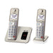 Panasonic KX-TGE262GN Schnurloses Telefon-Set mit