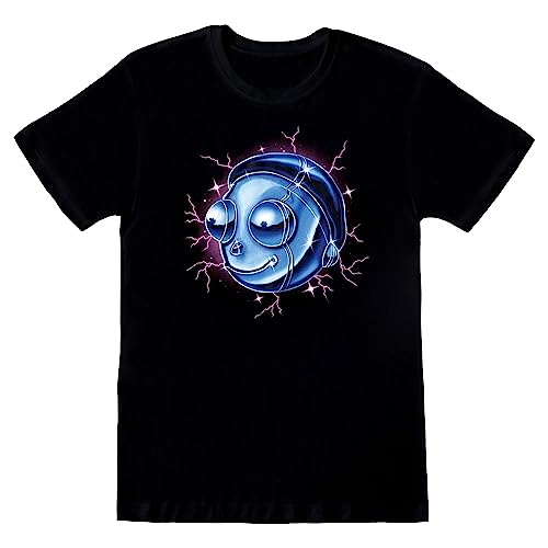Rick And Morty T-Shirt Chrome Effect GroBe XL