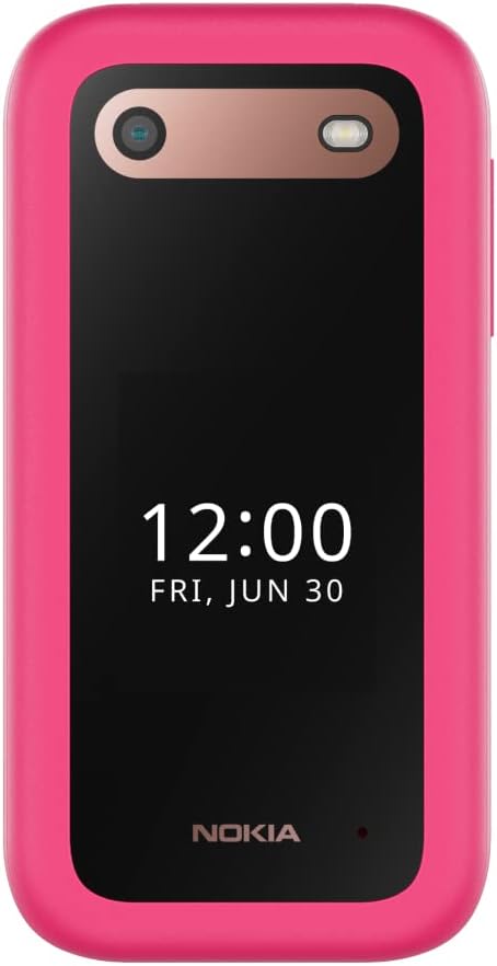 NOKIA 2660 Flip GroBtasten-Handy pink