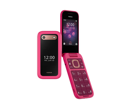 NOKIA 2660 Flip GroBtasten-Handy pink