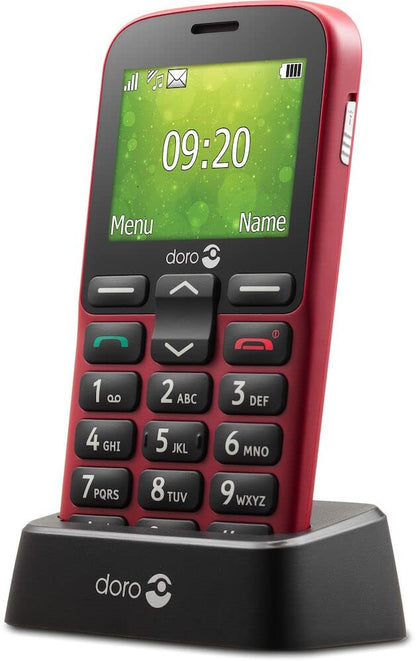 doro 1380 GroBtasten-Handy rot