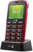 doro 1380 GroBtasten-Handy rot