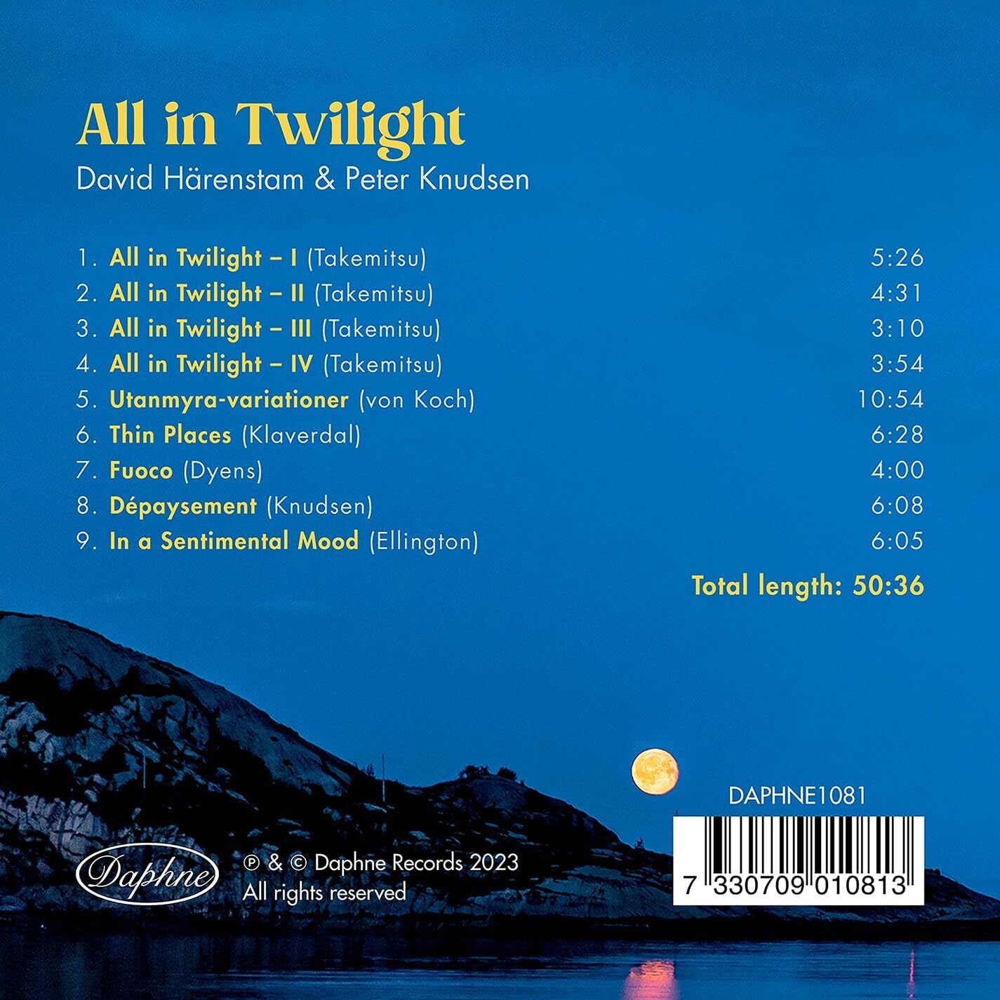 David Härenstam & Peter Knudsen: All in Twilight