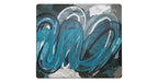 Xtrfy GP4 - Big gaming mouse pad - Effortless Gliding with Perfect Mouse Control - Stitched Edges and Non-Slip for Gamer - Machine Washable - Street Blue Edition, Rectangle 460 x 400 x 4 mm