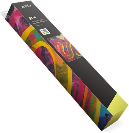 Xtrfy GP4 - Big gaming mouse pad - Effortless Gliding with Perfect Mouse Control - Stitched Edges and Non-Slip for Gamer - Machine Washable - Street Pink Edition, Rectangle 460 x 400 x 4 mm