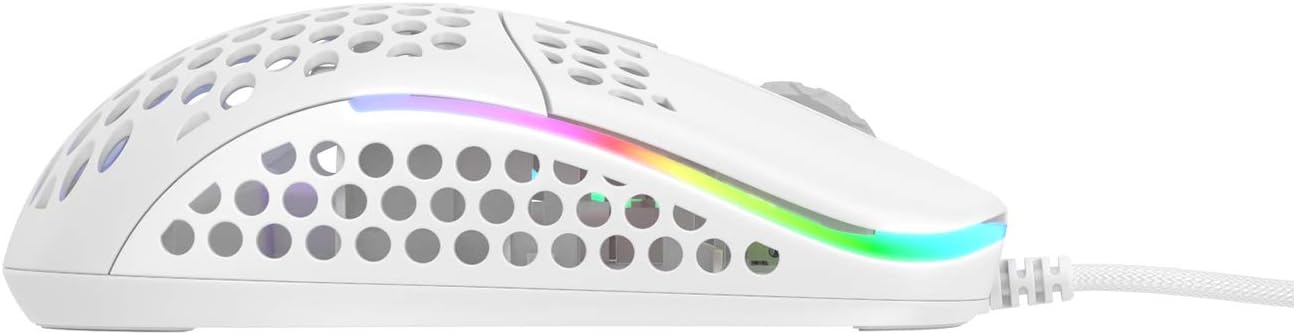 CHERRY XTRFY M42 Gaming Maus kabelgebunden weiB
