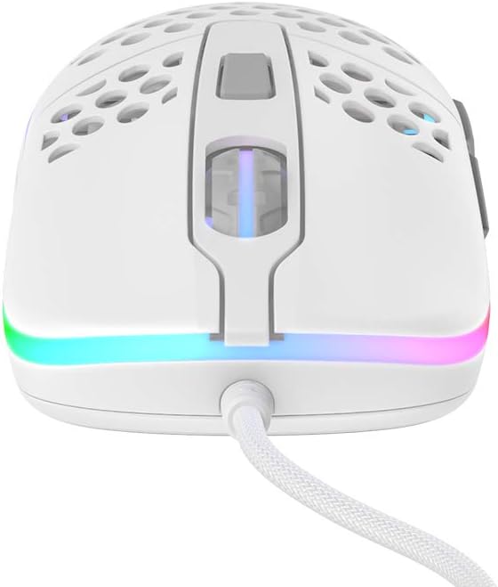CHERRY XTRFY M42 Gaming Maus kabelgebunden weiB