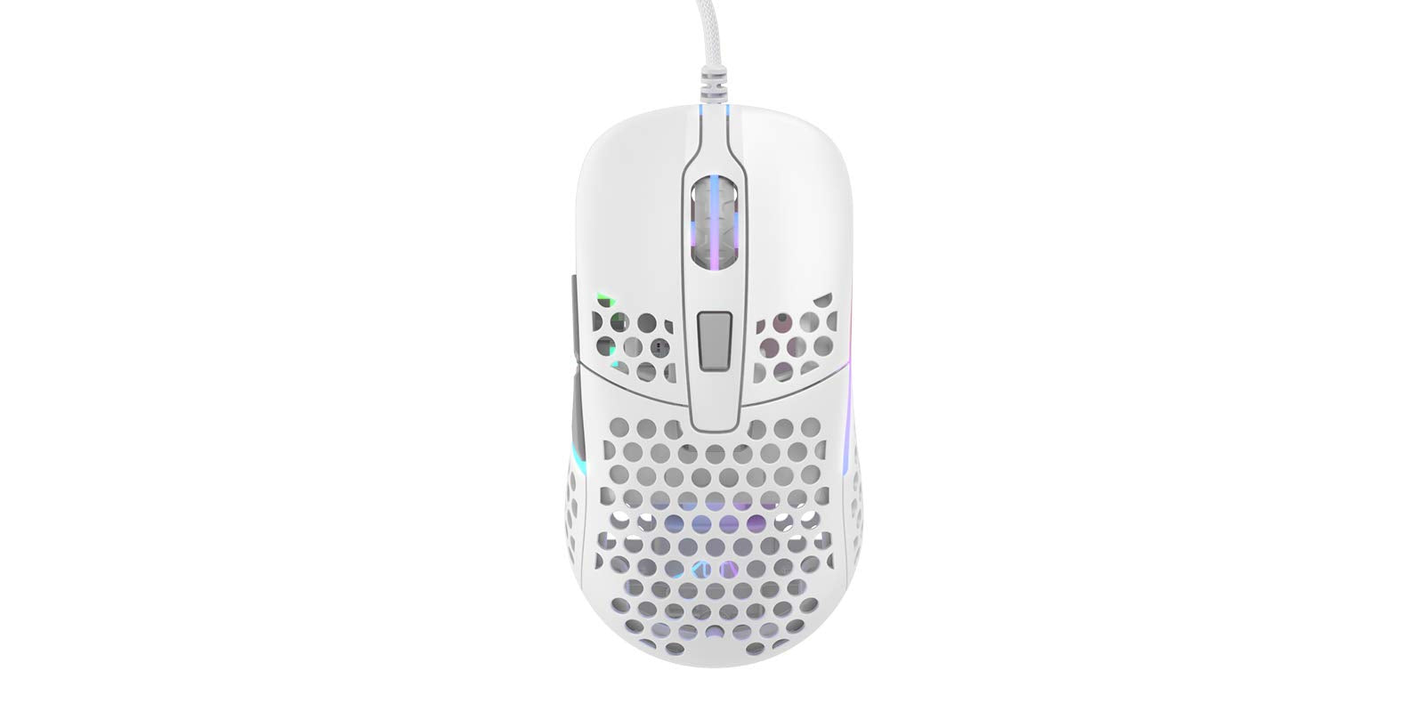 CHERRY XTRFY M42 Gaming Maus kabelgebunden weiB