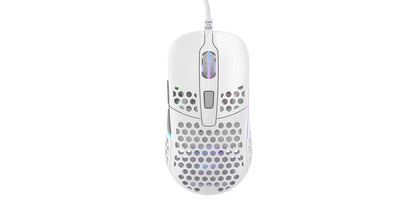 CHERRY XTRFY M42 Gaming Maus kabelgebunden weiB