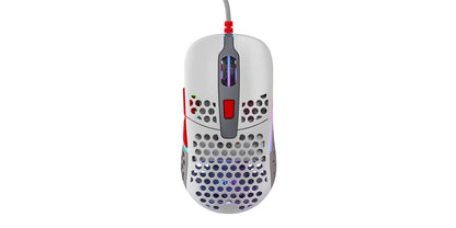 Xtrfy M42 RGB, Modular Ultra-Light Gaming Mouse, Adjustable Symmetrical Shape, Pixart 3389 Sensor, Modular Shell (Two Sizes Included) - Retro