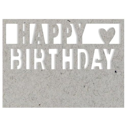 Artoz - Papierstanzer: Happy Birthday