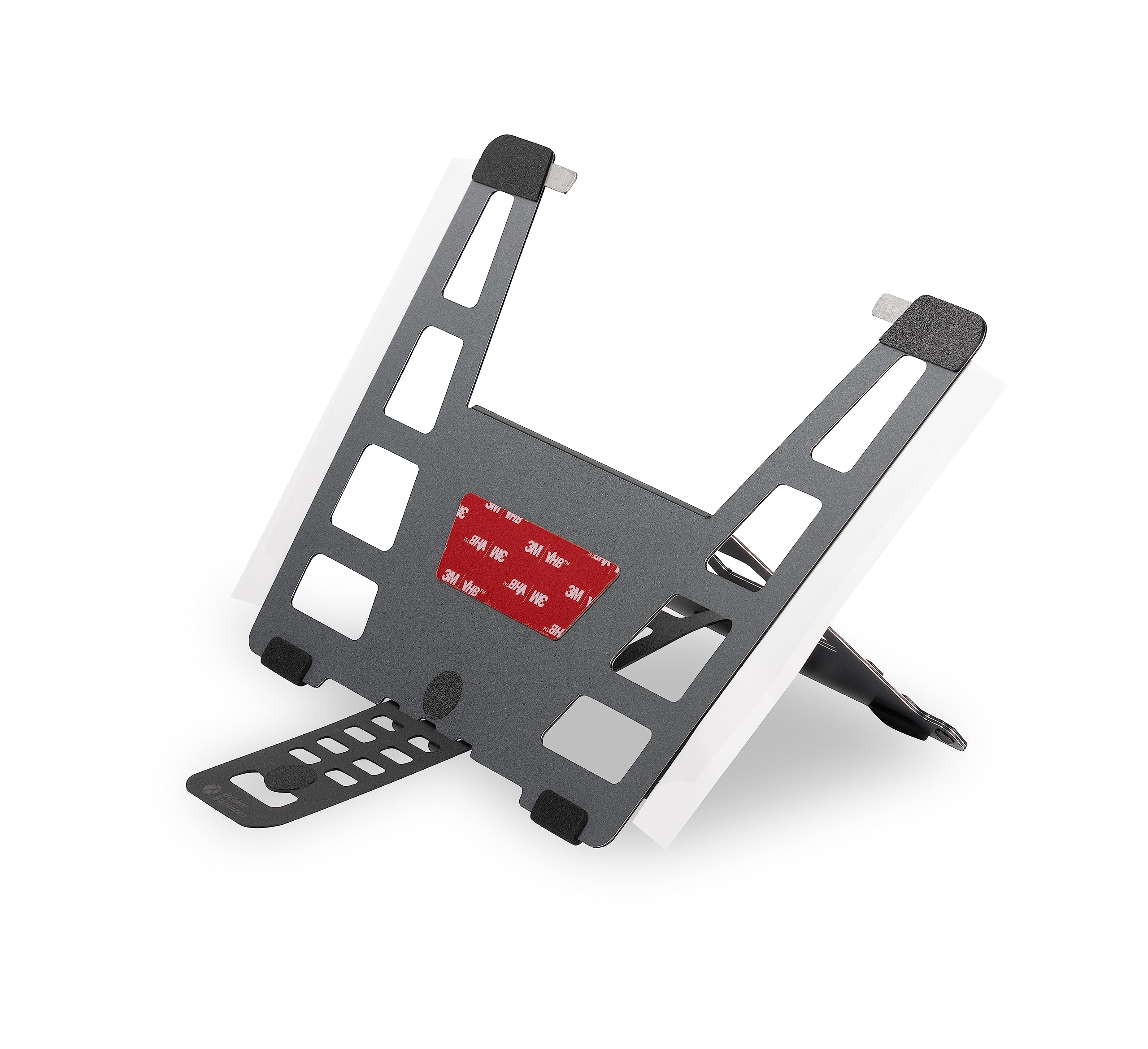 BakkerElkhuizen Integrated Ultrastand Universal Featuring 6 Height Adjustments - Attaches directly to your laptop - Easily removeable without leaving any residue