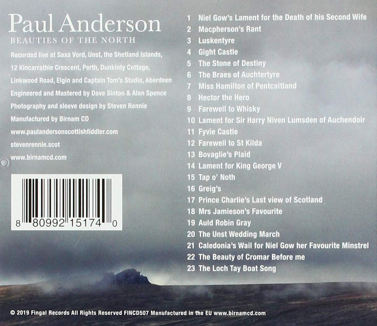 Paul Anderson - Beauties Of The North
