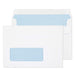 Blake Purely Everyday C6 114 x 162 mm 90 gsm Wallet Self Seal Window Envelopes (2603W) White