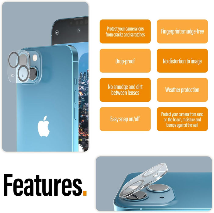 PanzerGlass PROTECTION CAMERA IPHONE 14'' 6.1''/6.7'' MAX