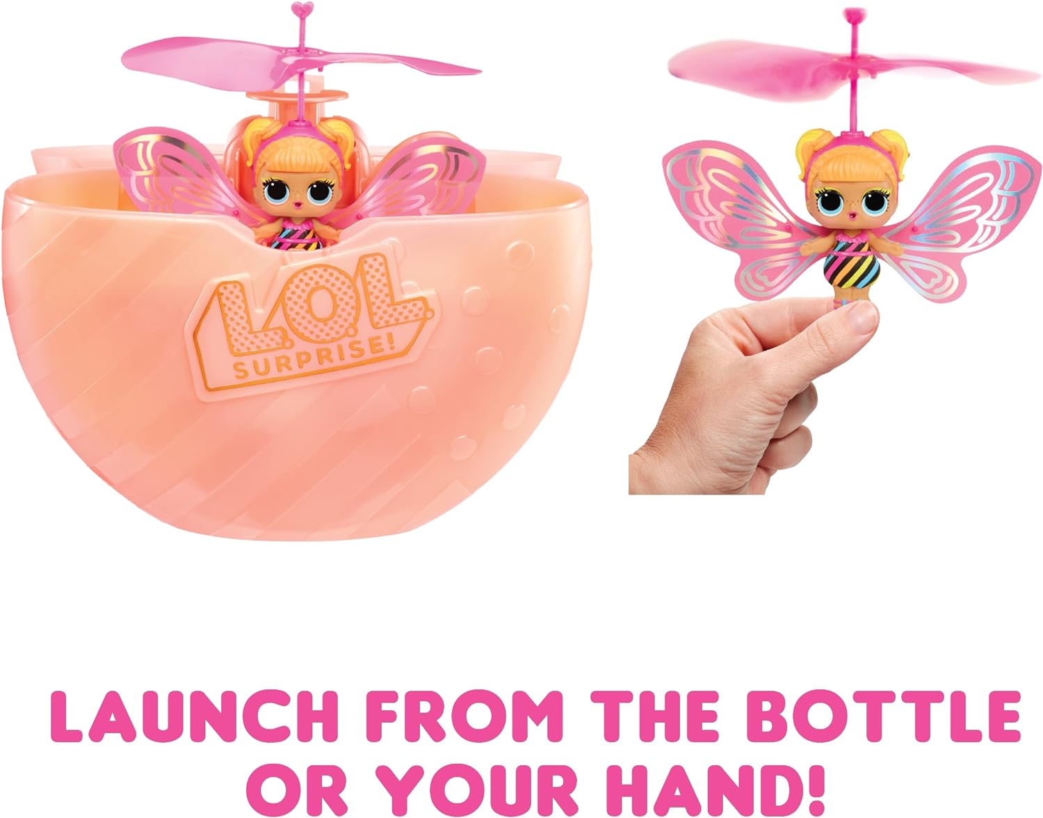 L.O.L. Surprise Magic Flyers - Flutter Star - Hand Guided Flying Doll - Collectible Doll with Touch Bottle Unboxing - Great for Girls Ages 6+