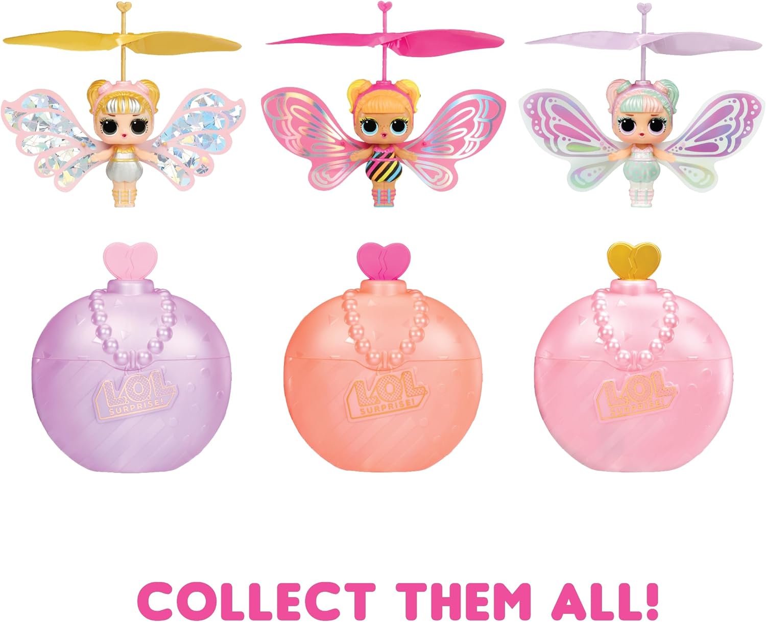 L.O.L. Surprise Magic Flyers - Flutter Star - Hand Guided Flying Doll - Collectible Doll with Touch Bottle Unboxing - Great for Girls Ages 6+