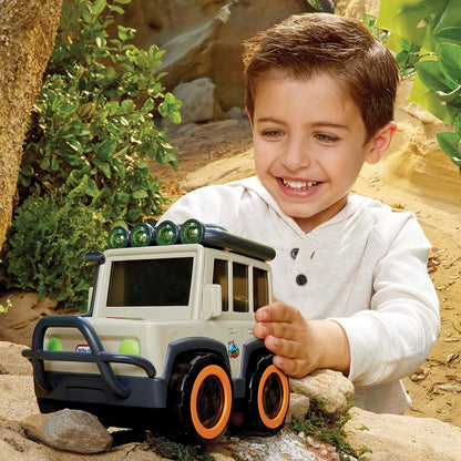 Little Tikes SUV per Safari Big Adventures; Giocattolo STEM; Include Veicolo con Binocolo, Torcia e Bussola; Età: 3+