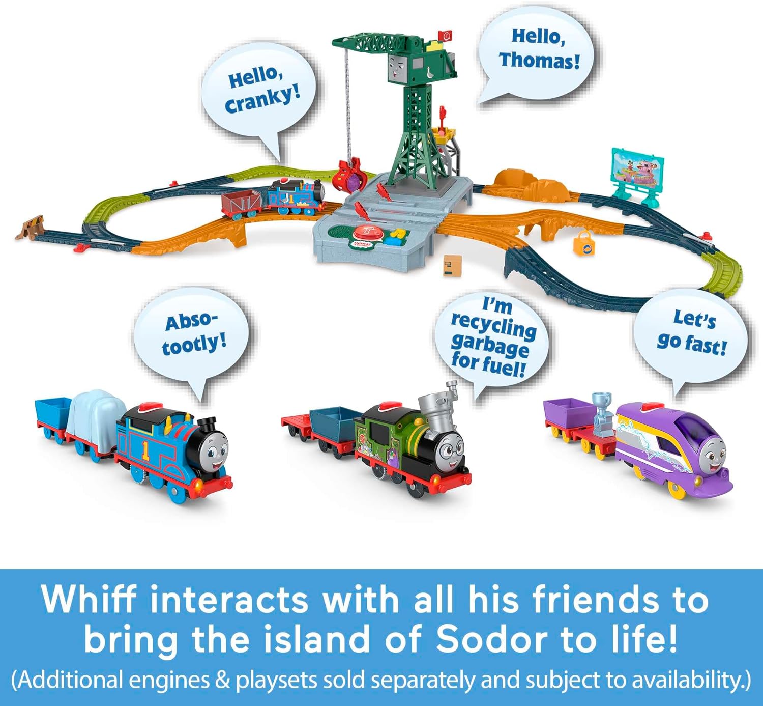 Thomas & Friends Motorised Talking Whiff
