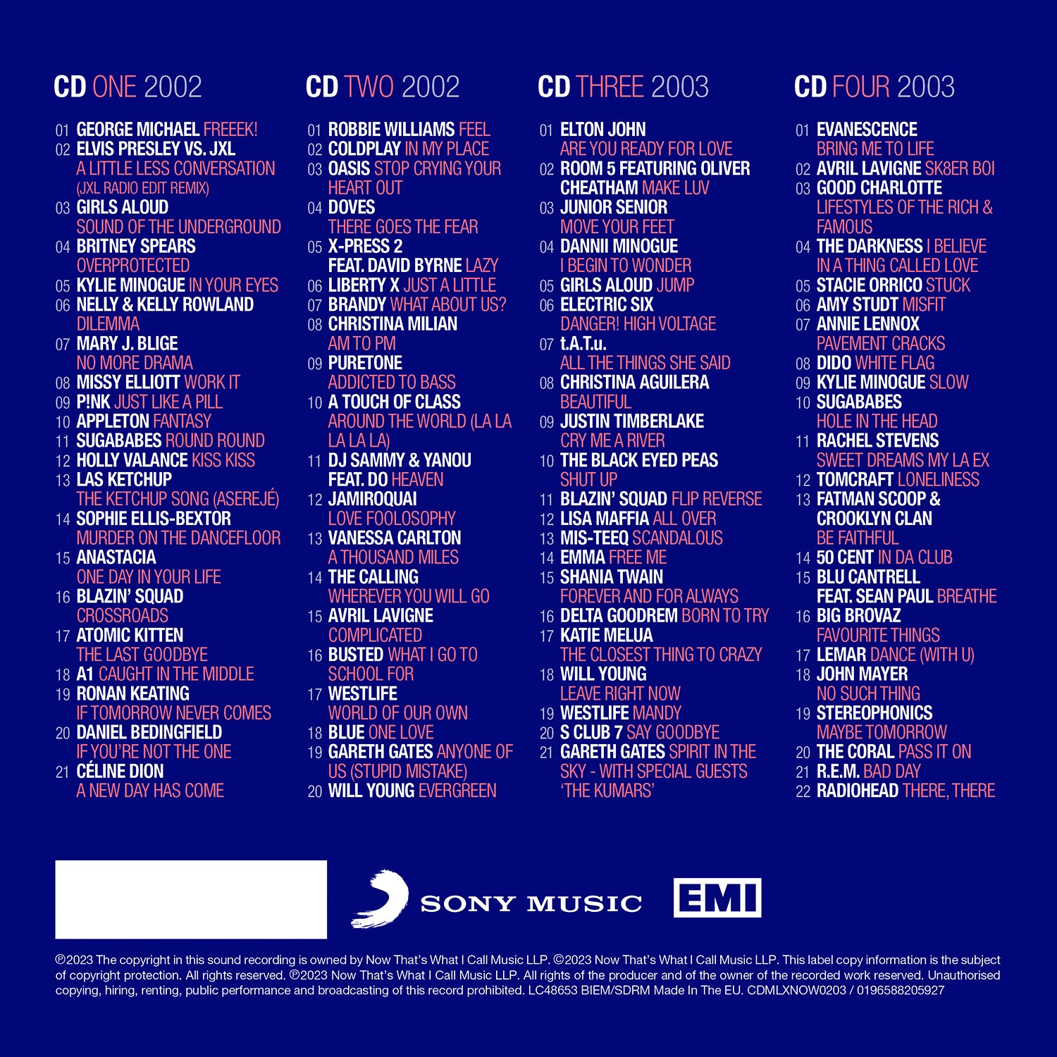 NOW Millenium '02-'03