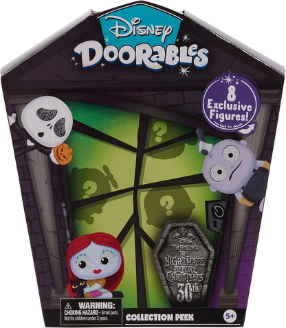 Just Play Disney Doorables NEW Tim Burton’s The Nightmare Before Christmas Collector Pack, Collectible Blind Bag Figures, Kids Toys for Ages 5 Up