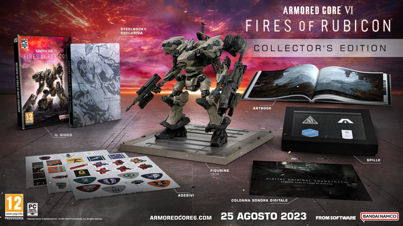 Armored Core Vi Fires Of Rubicon Collector Edition