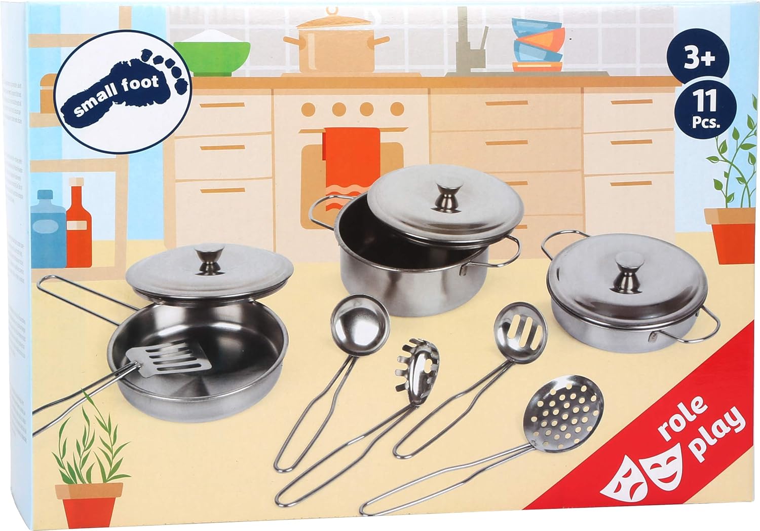 Legler "Professional" Cooking Utensils Kitchen and Food Toy