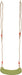 Small Foot 10876 Heavenly Storm Children's Swing from 3 Years Weather-Resistant Outdoor Toy, red, Schaukel ca 42 x 17 x 10 cm, Seil Länge ca. 190 cm