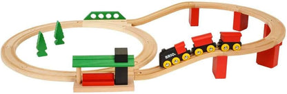 BRIO Classic Deluxe Train Set Toddler Toys for Kids 2 Years Up - Compatible with all BRIO Railway Sets & Accessories