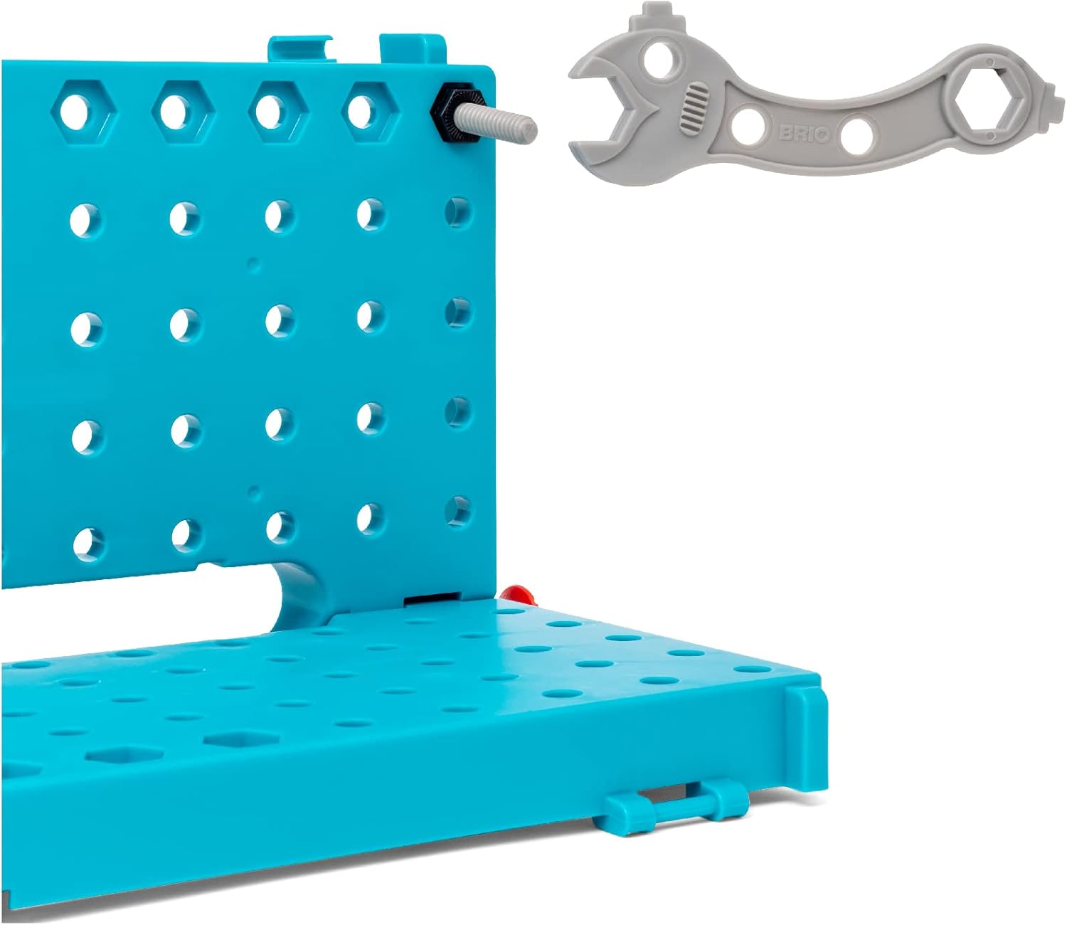 BRIO Builder Work Bench - Construction, Building, Learning and Educational Toys for Kids Age 3 Years Up