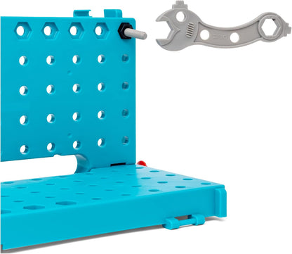 BRIO Builder Work Bench - Construction, Building, Learning and Educational Toys for Kids Age 3 Years Up