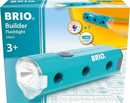 BRIO Builder Flashlight Torch - Building and Construction Toys for Kids Age 3 Years Up - Pretend Play