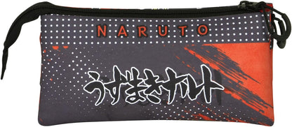 Naruto Hachimaki-FAN Dreifach Federmäppchen 2.0, Orange