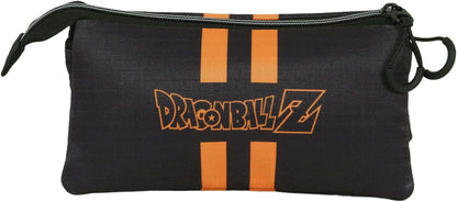Dragon Ball Lining Ball Triple Eco Pencil Case, Black, Black, Taille unique, Triple ECO Lining Ball Pencil Case