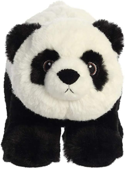 Aurora, 35012, Eco Nation, Panda, 9In, Soft Toy, Black & White
