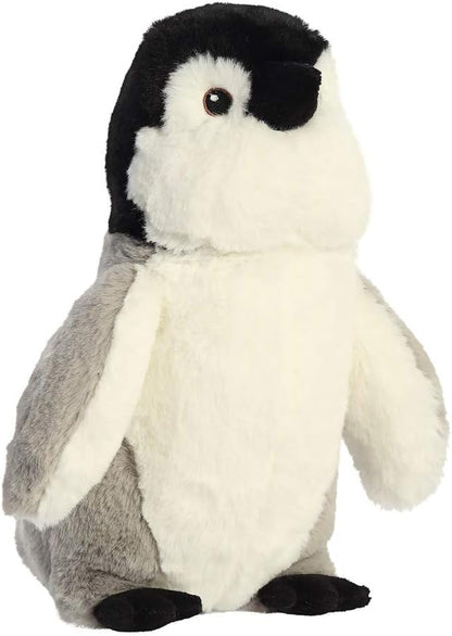 AURORA, 35015, Eco Nation, Penguin, 9.5In, Soft Toy, (Grey/White/Black)