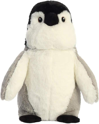 AURORA, 35015, Eco Nation, Penguin, 9.5In, Soft Toy, (Grey/White/Black)