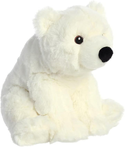 AURORA, 35030, Eco Nation Polar Bear, 9.5In, Soft Toy, White