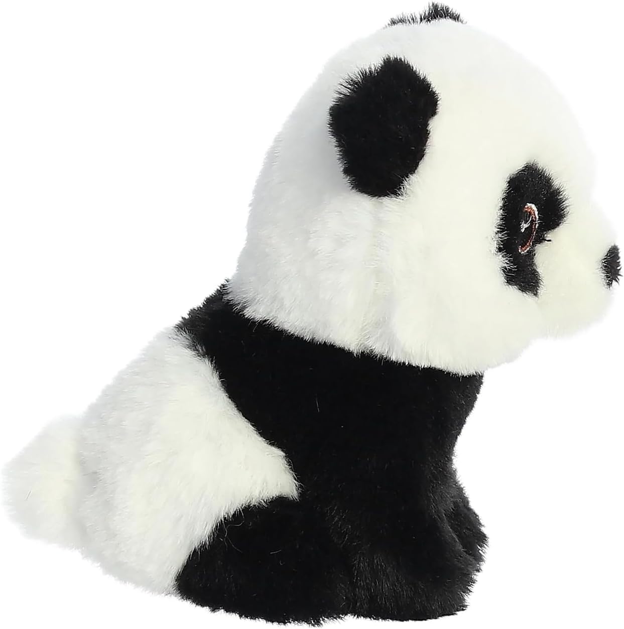 AURORA, 35070, Eco Nation Mini Panda, 5In, Soft Toy, Black & White