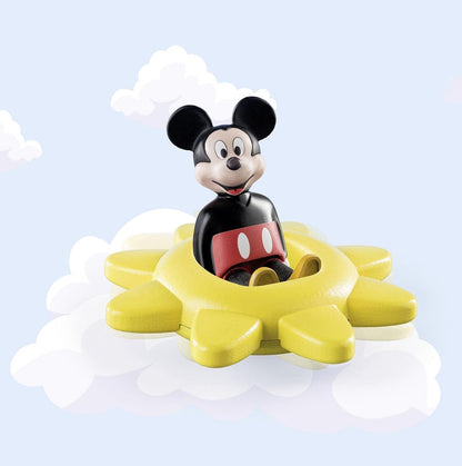 Playmobil 71321 1.2.3 & Disney: Mickey's Spinning Sun with Rattle Feature, Educational Toys for Toddlers, Gifting Toy and Fun Imaginative Role-Play, PlaySets Suitable for Children Ages 12 months+